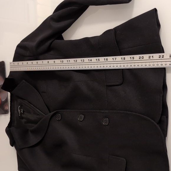 Talbots Women's Black Blazer Jacket Size 14P - Picture 4 of 7